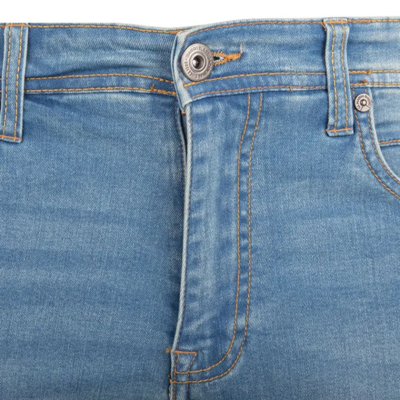 Outlet Bermuda denim vasto bleu délavé Homme Homme Short, Bermuda