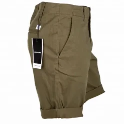 Outlet Bermuda droit coton stretch Homme Homme Short, Bermuda