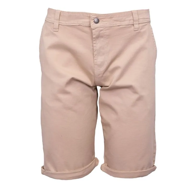 Discount Bermuda en coton chino avec revers Homme Homme Short, Bermuda