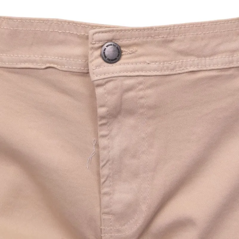 Discount Bermuda en coton chino avec revers Homme Homme Short, Bermuda