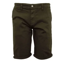 Discount Bermuda en coton chino avec revers Homme Homme Short, Bermuda
