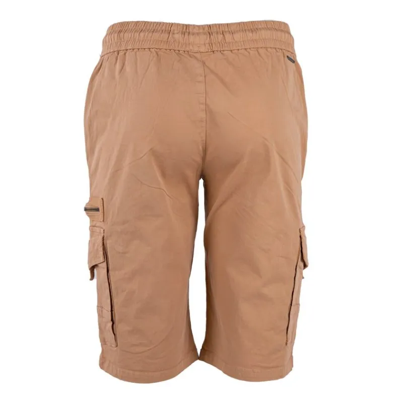 New Bermuda taille élastique bulle cargo Homme Homme Short, Bermuda