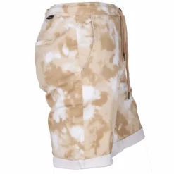 Clearance Bermuda tie & dye avec cordon de serrage avec revers Homme Homme Short, Bermuda