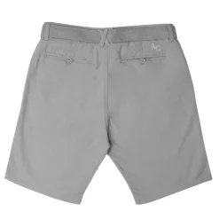 New Bermuda uni coton avec ceinture en tissu Homme Homme Short, Bermuda