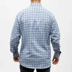 Discount Bill00 chemise coton poly bleu marine - carreaux Homme Homme Chemise