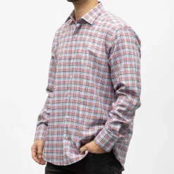 Discount Bill00 chemise coton poly bleu marine - carreaux Homme Homme Chemise