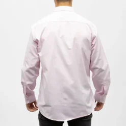 Online Bill00 chemise coton poly rose pÂle - faux-uni Homme Homme Chemise