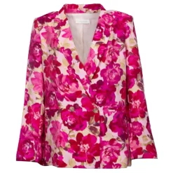 Clearance Blazer à fleurs vonnie Femme Femme Veste, Doudoune, Manteau