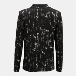 Blazer imprimé col à revers Femme Femme Veste, Doudoune, Manteau