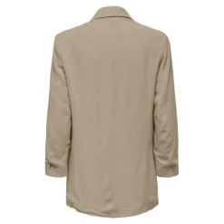 Best Blazer manches 3/4 col à revers avec poches Femme Femme Veste, Doudoune, Manteau