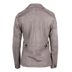 Sale Blazer veste Yucca smoke en cuir Femme Femme Veste, Doudoune, Manteau