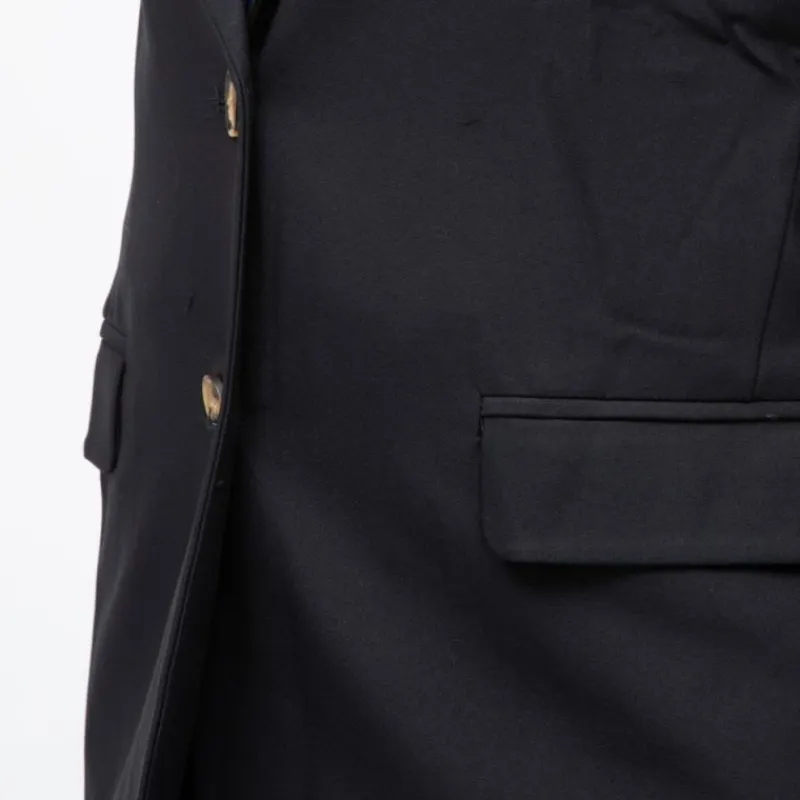 Hot Blazer vida boutons motif écaille de tortue Femme Femme Veste, Doudoune, Manteau