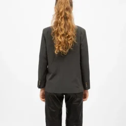 New Blazer vida boutons motif écaille de tortue Femme Femme Veste, Doudoune, Manteau