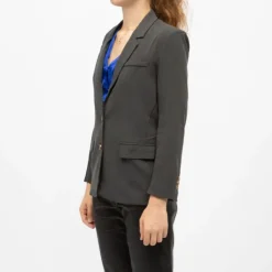 New Blazer vida boutons motif écaille de tortue Femme Femme Veste, Doudoune, Manteau