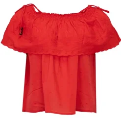 Hot Blouse à bretelles felicia avec volant Femme Femme Haut, Chemise