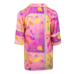 Clearance Blouse à motif manches 3/4 Femme Femme Haut, Chemise|Tee Shirt