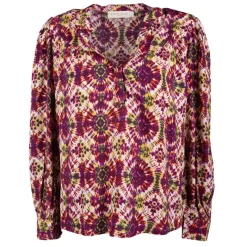 Discount Blouse fluide yassmina print Femme Femme Haut, Chemise