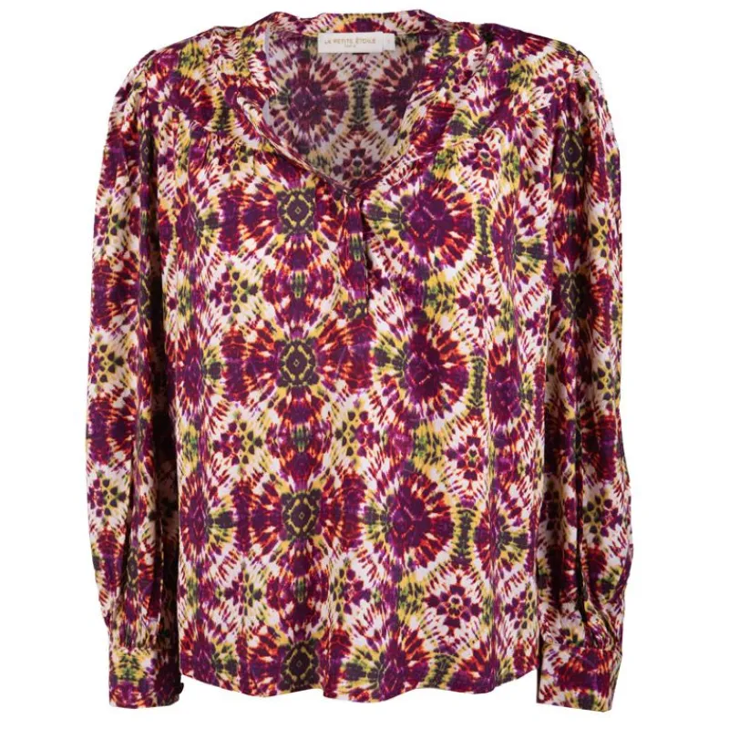 Discount Blouse fluide yassmina print Femme Femme Haut, Chemise