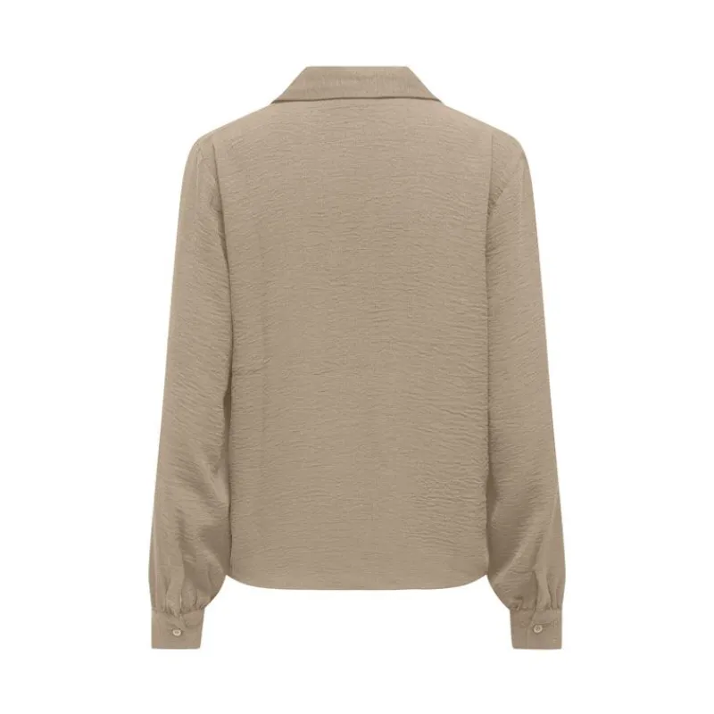 Clearance Blouse légère Divya col V à revers Femme Femme Haut, Chemise