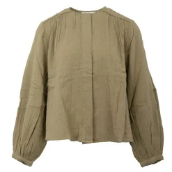 Outlet Blouse légère Berlia Femme Femme Haut, Chemise