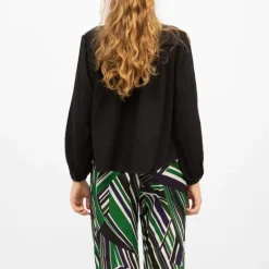 Hot Blouse e à boutons coton berlia Femme Femme Haut, Chemise