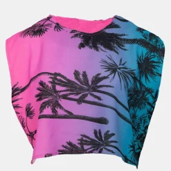 Online Blouse ovy imprimé tropical Femme Femme Haut, Chemise|Tee Shirt