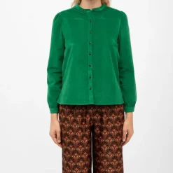 Discount Blouse velours col mao blondie Femme Femme Haut, Chemise