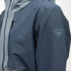 Best Blouson de déperlant bi color à capuche Homme Homme Veste, Doudoune, Manteau