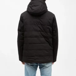 Online Blouson de ski à capuche avec bandes Homme Homme Veste, Doudoune, Manteau