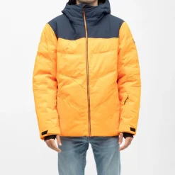 Sale Blouson de ski bi color avec capuche Homme Homme Veste, Doudoune, Manteau