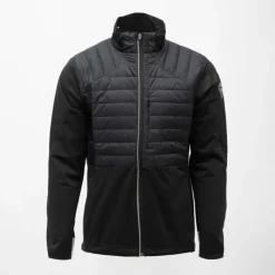 Online Blouson matelassé col montant softshell col montant avec bandes réfléchissantes Homme Homme Veste, Doudoune, Manteau