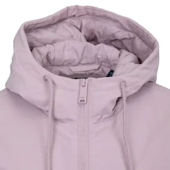 Hot Blouson parka à capuche lilas Femme Femme Veste, Doudoune, Manteau