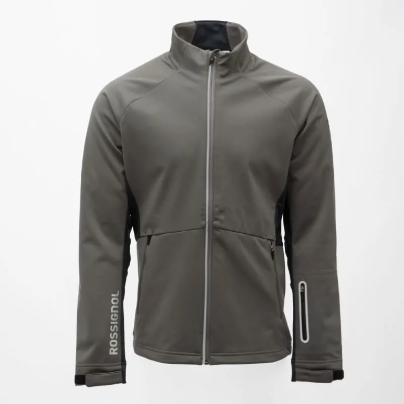 Sale Blouson uni softshell avec zip logo blason Homme Homme Veste, Doudoune, Manteau