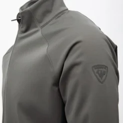 Sale Blouson uni softshell avec zip logo blason Homme Homme Veste, Doudoune, Manteau