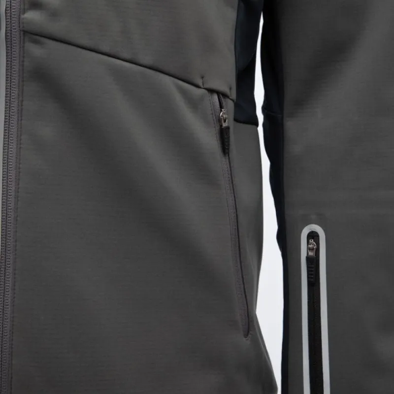 Sale Blouson uni softshell avec zip logo blason Homme Homme Veste, Doudoune, Manteau