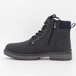 Sale Boots à lacets julicien avec zip Homme Homme Boots, Bottines