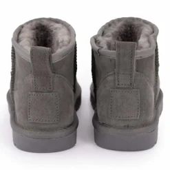 Online Boots basses fourrées tige cuir doublées synthétique Femme Femme Boots, Bottines