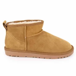 New Boots basses fourrées tige cuir doublées synthétique Femme Femme Boots, Bottines