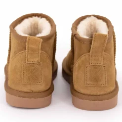 New Boots basses fourrées tige cuir doublées synthétique Femme Femme Boots, Bottines