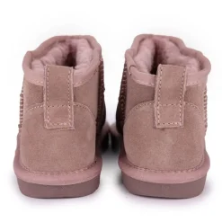 New Boots en cuir fourrées ultra-mini fille Enfant Enfant Chaussures Garçon|Chaussures Fille