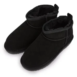 Sale Boots en cuir fourrées ultra-mini fille Enfant Enfant Chaussures Fille|Chaussures Garçon
