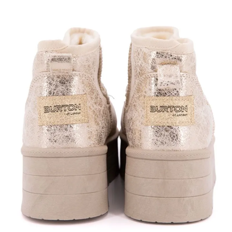 Outlet Boots fourrées brillantes Edwige Femme Femme Boots, Bottines