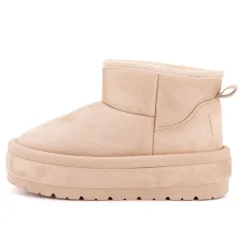 Discount Boots lindy doublée fausse fourrure semelle en tissu Femme Femme Boots, Bottines