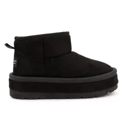 Online Boots lindy doublée fausse fourrure semelle en tissu Femme Femme Boots, Bottines