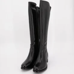 Clearance Bottes cavalière es similicuir Femme Femme Boots, Bottines