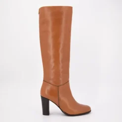 Best Bottes cuir à talons zippée Femme Femme Boots, Bottines