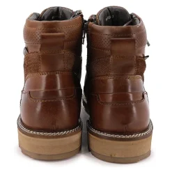 Sale Bottine à lacets noire Homme Homme Boots, Bottines