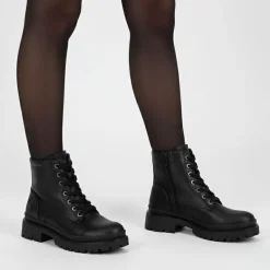 Clearance Bottine byker Femme Femme Boots, Bottines