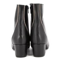 Outlet Bottine Raola Nappa avec Liseret Beige t36-41 Femme Femme Boots, Bottines