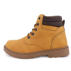 Sale Bottines à lacets similicuir grainé Enfant Enfant Chaussures Garçon|Chaussures Fille